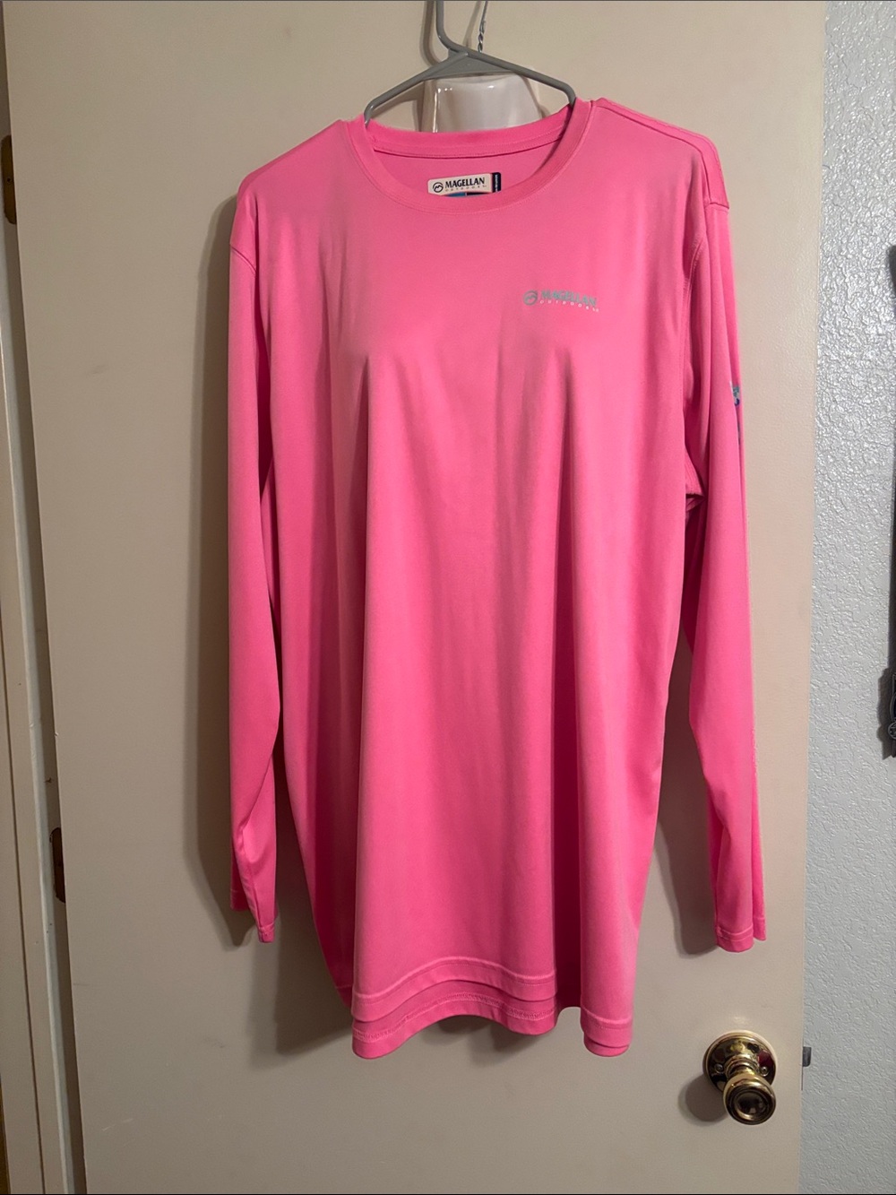 Magellan Outdoors Long Sleeve Performance Shirt - Pink